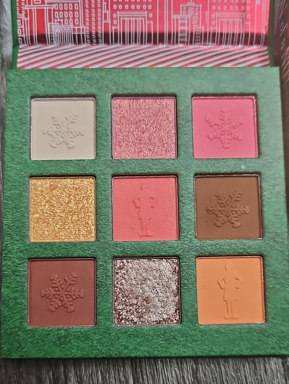 Makeup Revolution 9-Shade Eyeshadow Palette — Pink, Gold & Brown Tones